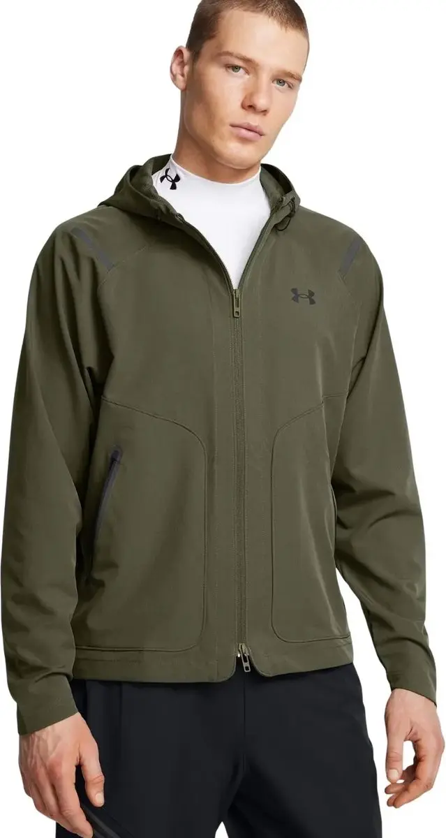 Under Armour Unstoppable Jacket Heren - XL - Donkergroen