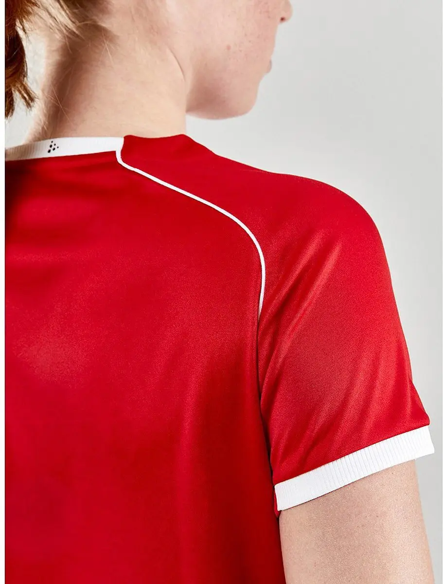 Craft Progress 2.0 Shirt Dames - Korte mouwen - Rood - Maat L - afbeelding 6 van 6