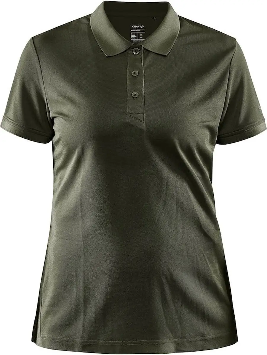 Craft Polo Dames XS - Wood Melange