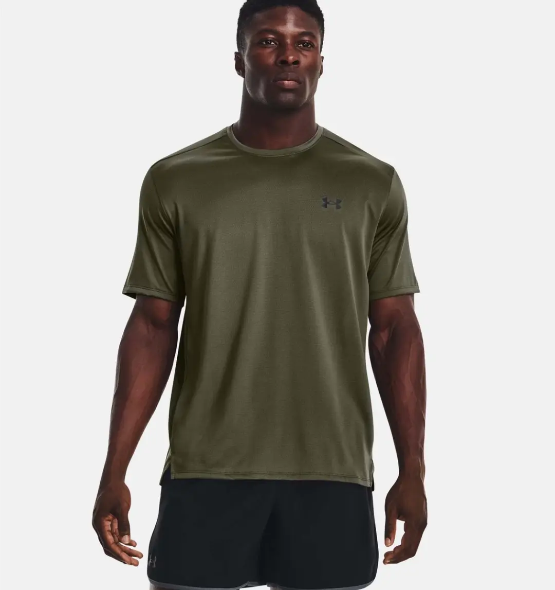 Under Armour Tech Vent Shirt Heren S - Donkergroen
