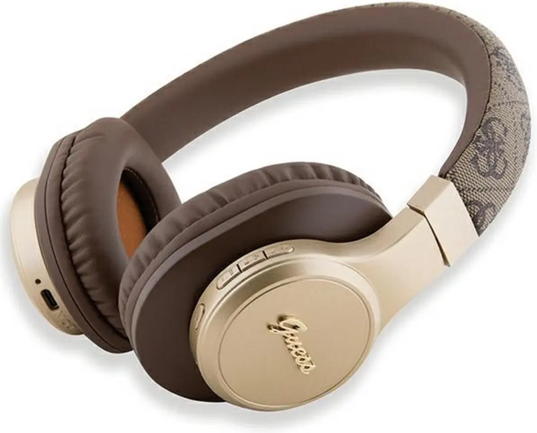 GUESS BH60 Bluetooth Over-Ear Koptelefoon - Bruin