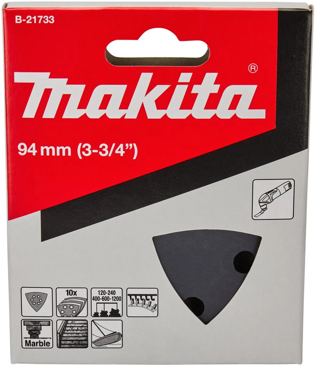 Makita Delta Schuurpapier Set B-21733 - 1 Stuk