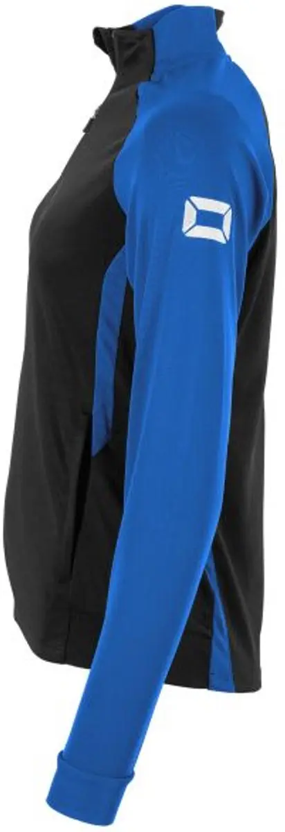 Stanno Stadio Full Zip Top Dames - Maat M - Zwart/Blauw