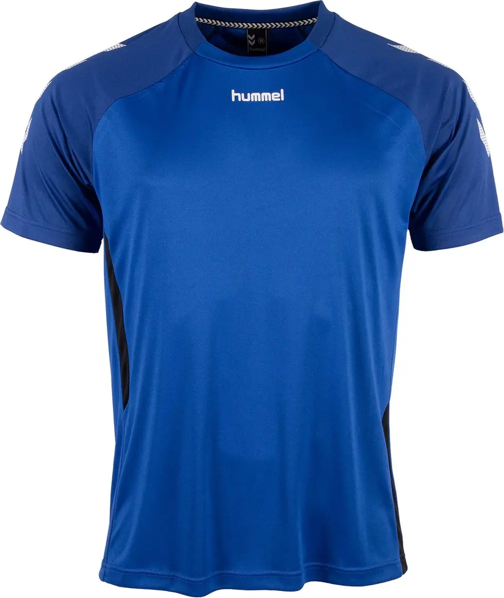Hummel Authentic Tee Sportshirt - Maat L - Blauw
