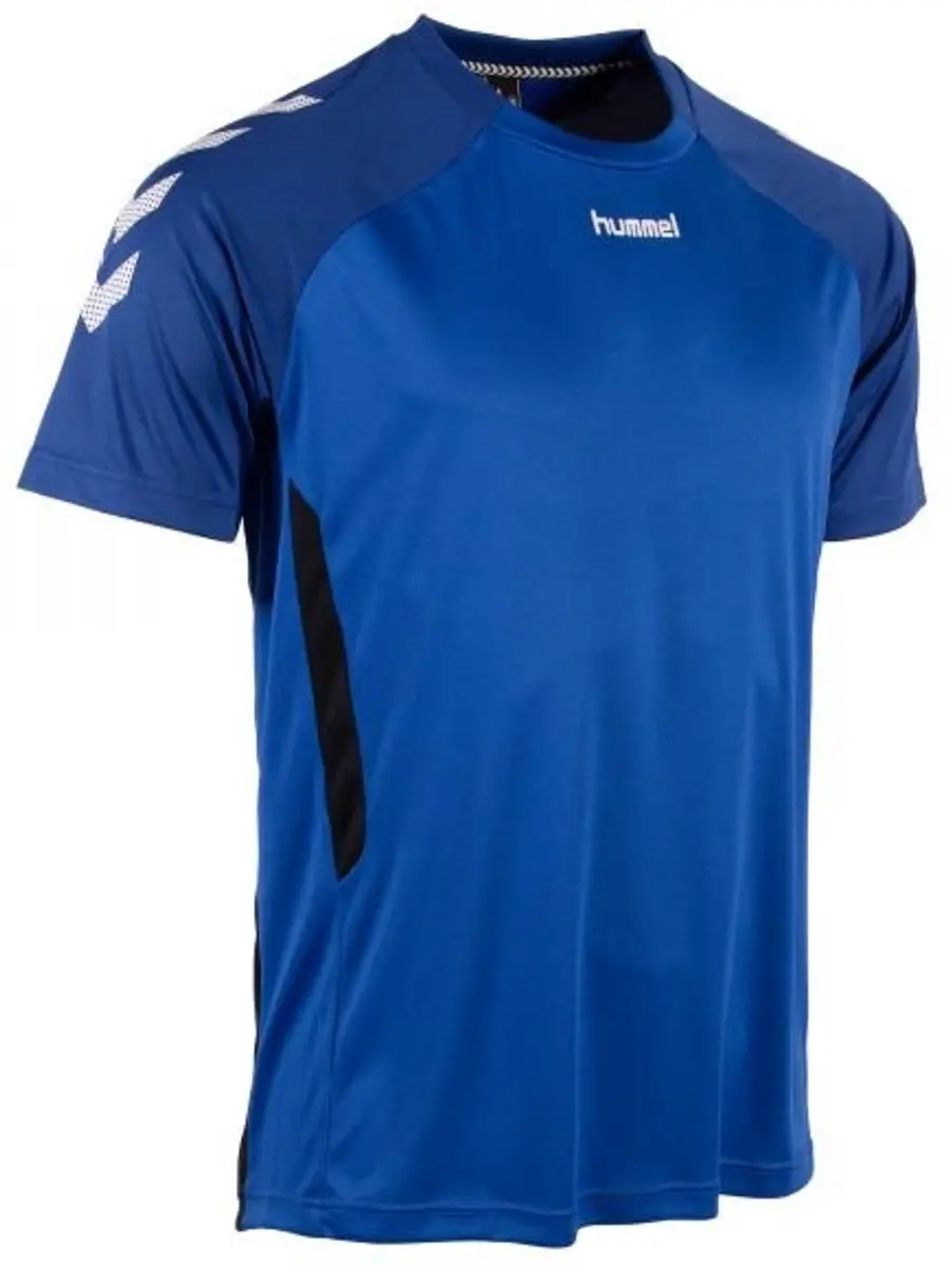 Hummel Authentic Tee Sportshirt - Maat L - Blauw - afbeelding 6 van 6