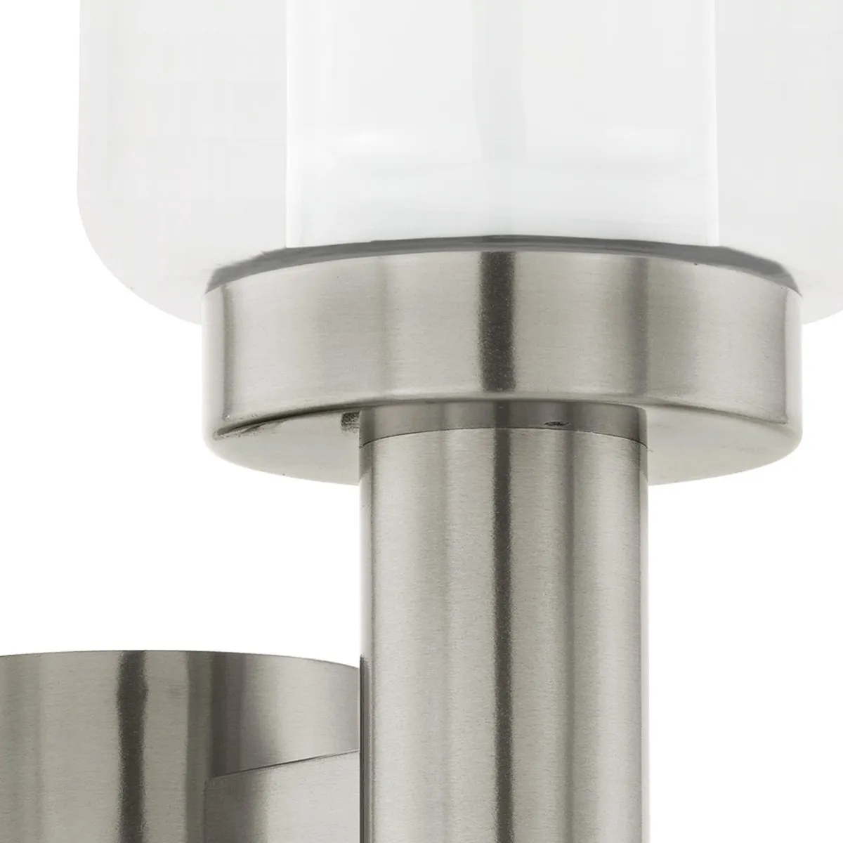 Eglo Poliento Wandlamp RVS - IP44 - Warm wit