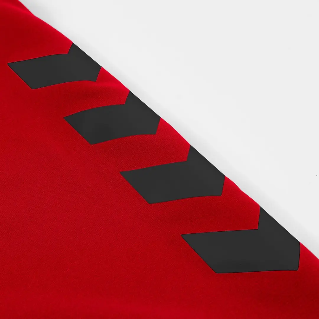 Hummel Fyn Voetbalshirt Lange Mouw Heren - Rood M