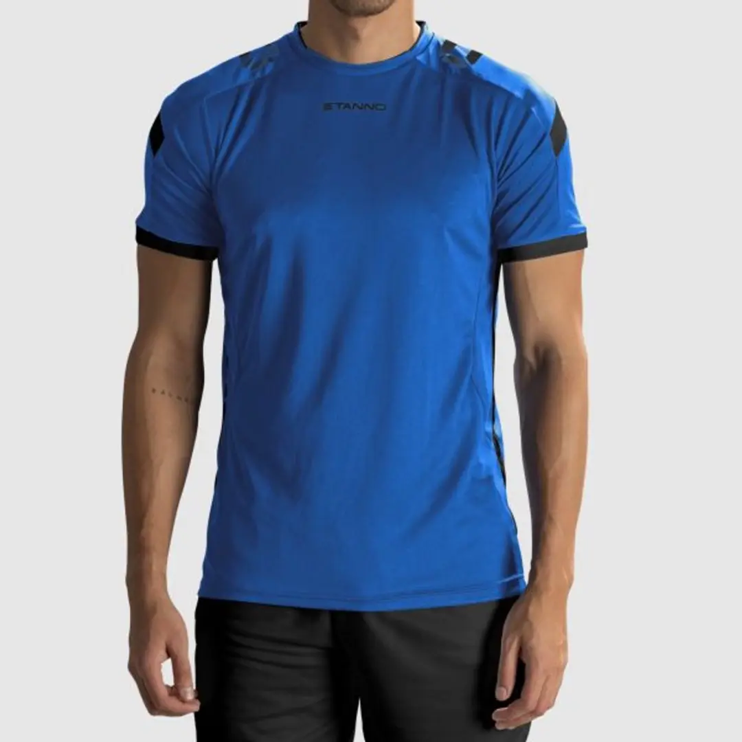 Stanno Drive Match Shirt 116 - Blauw/Zwart