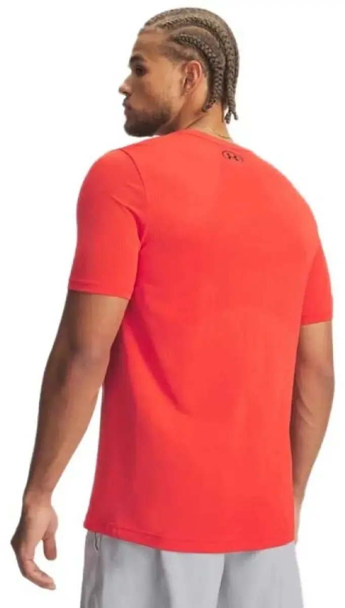 Under Armour Vanish Seamless SS Heren T-shirt - Rood