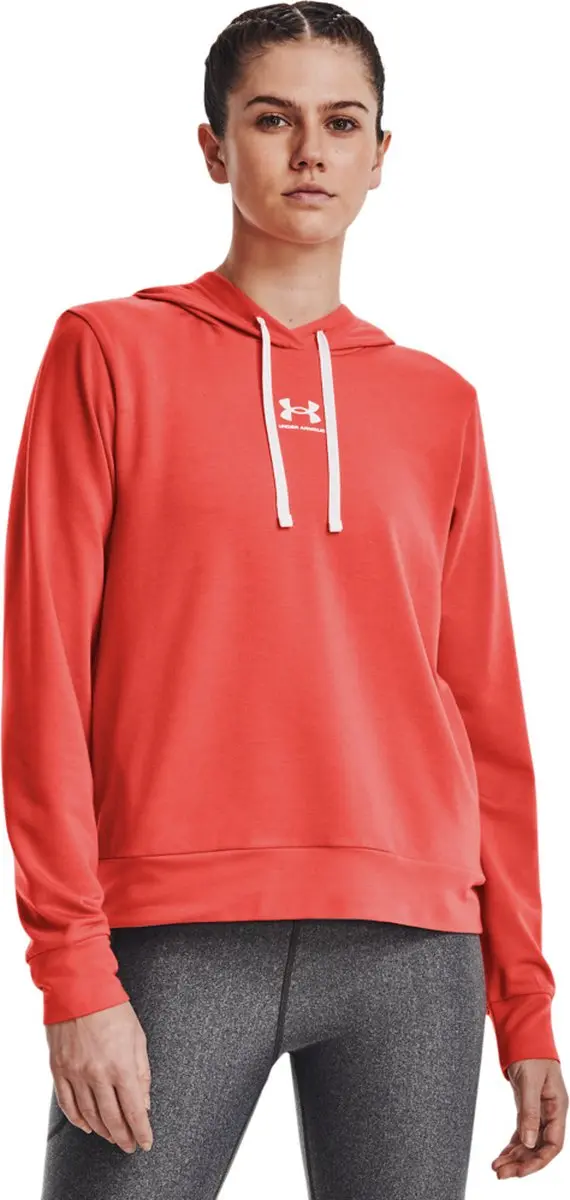 Under Armour Rival Terry Hoodie - Rood - XL
