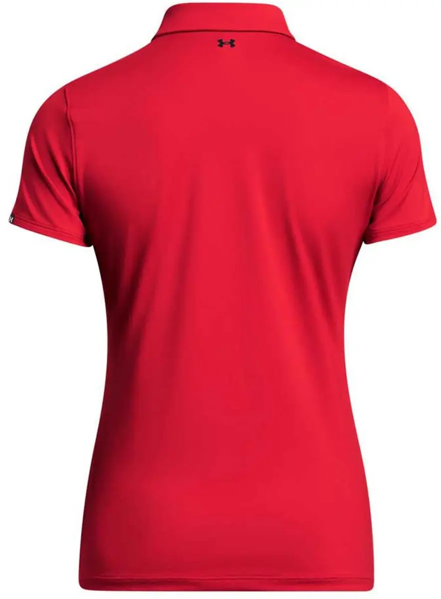 Under Armour Tee To Green Dames Poloshirt M - Rood