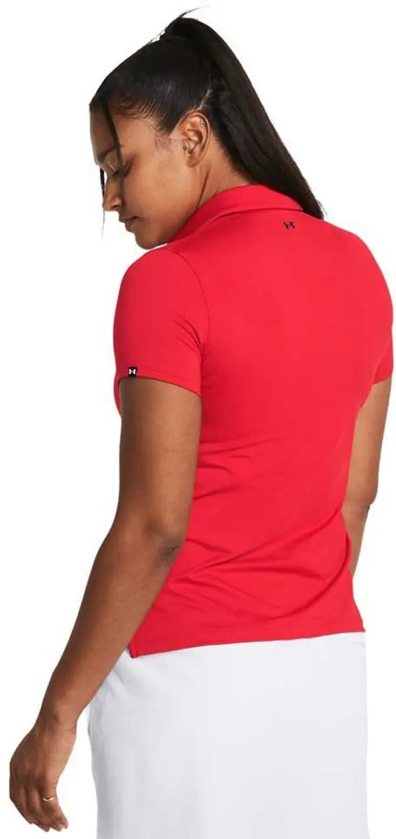 Under Armour Tee To Green Dames Poloshirt M - Rood