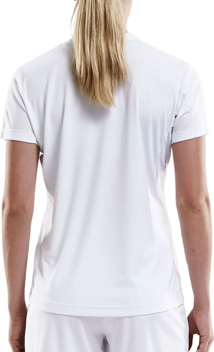 Craft Squad Jersey Solid W - Maat M - Wit/Zwart