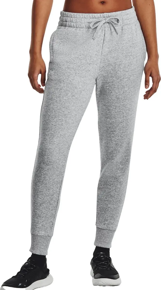 Under Armour UA Rival Fleece Joggers L - Castlerock/Wit