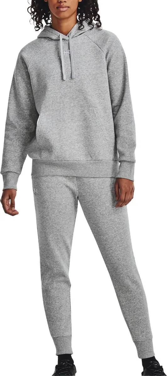 Under Armour UA Rival Fleece Joggers L - Castlerock/Wit