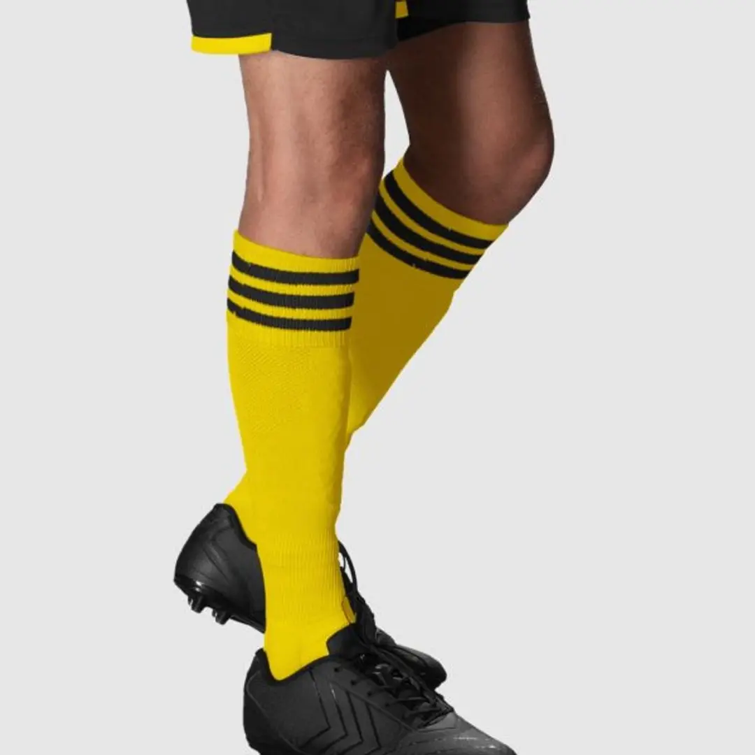 Stanno Ring Voetbalsokken 36-40 - Geel/Zwart