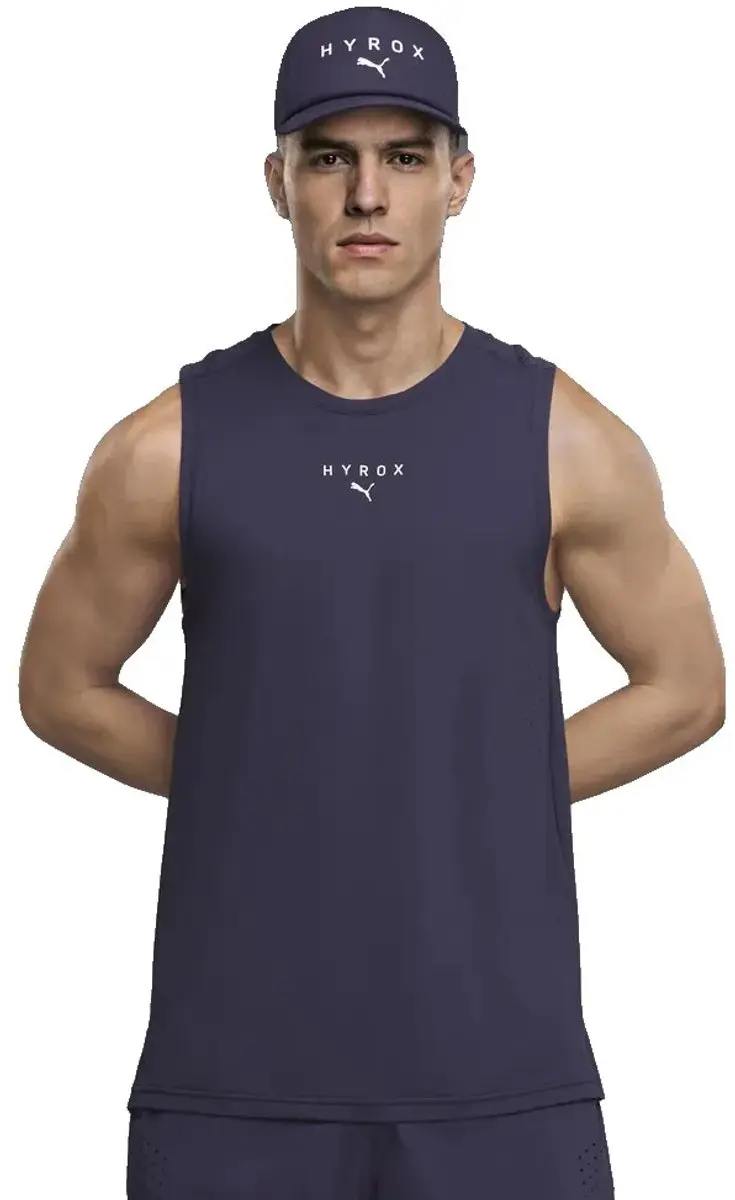 PUMA X Hyrox Dryelite Mouwloos T-shirt S - Deep Plum