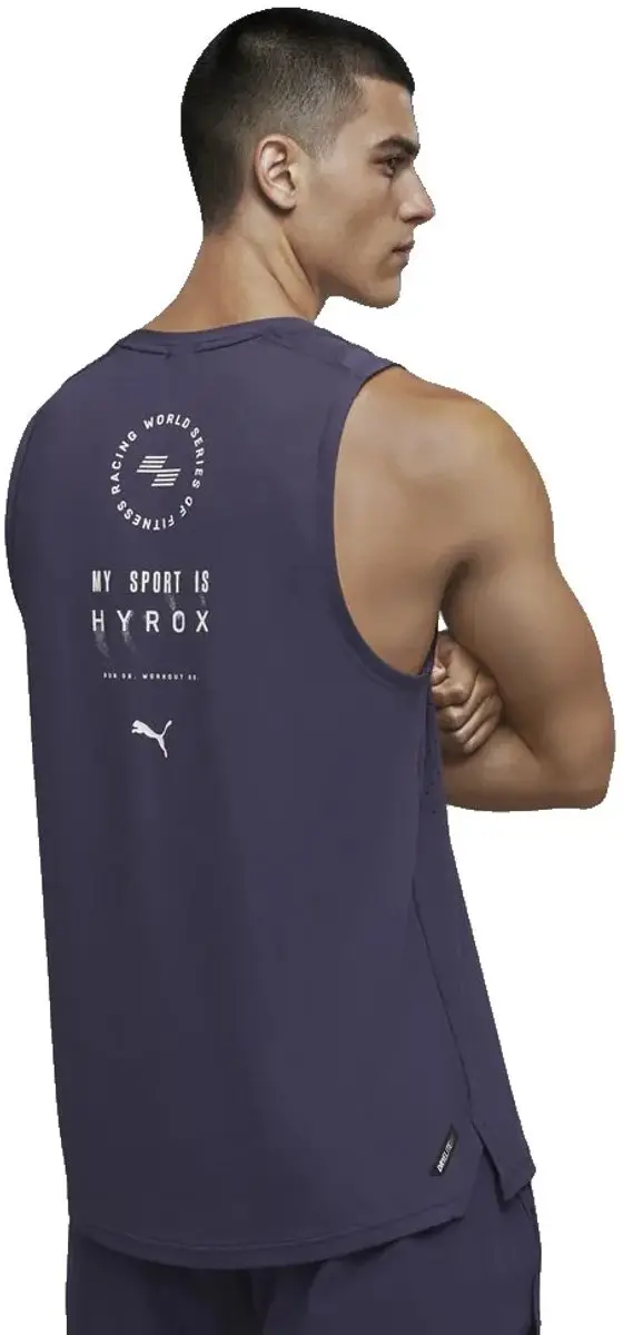 PUMA X Hyrox Dryelite Mouwloos T-shirt S - Deep Plum