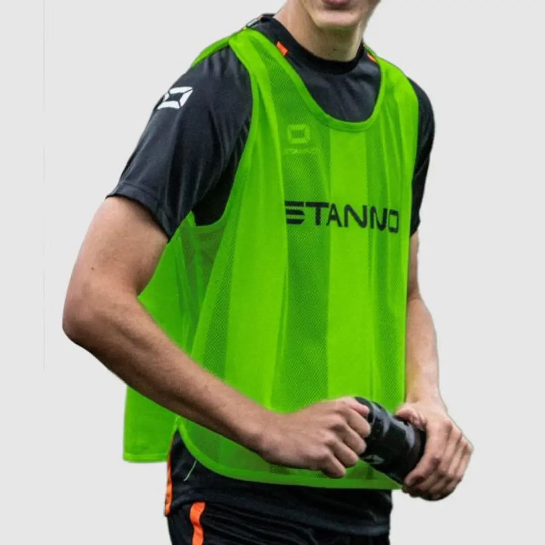 Stanno Mesh Bib - Mini - Neon Groen