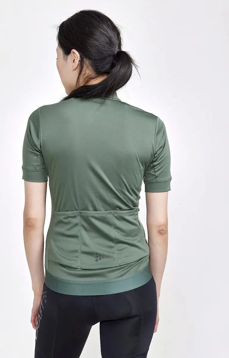 Craft Core Essence Jersey Fietsshirt Dames - L - Groen