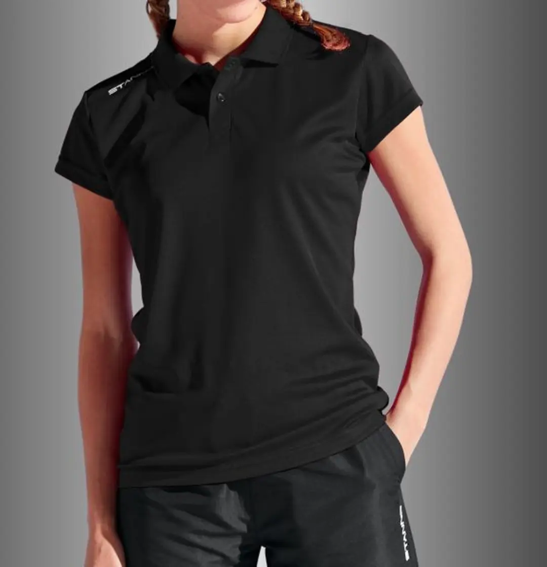 Stanno Field Polo Dames M - Zwart - afbeelding 6 van 6