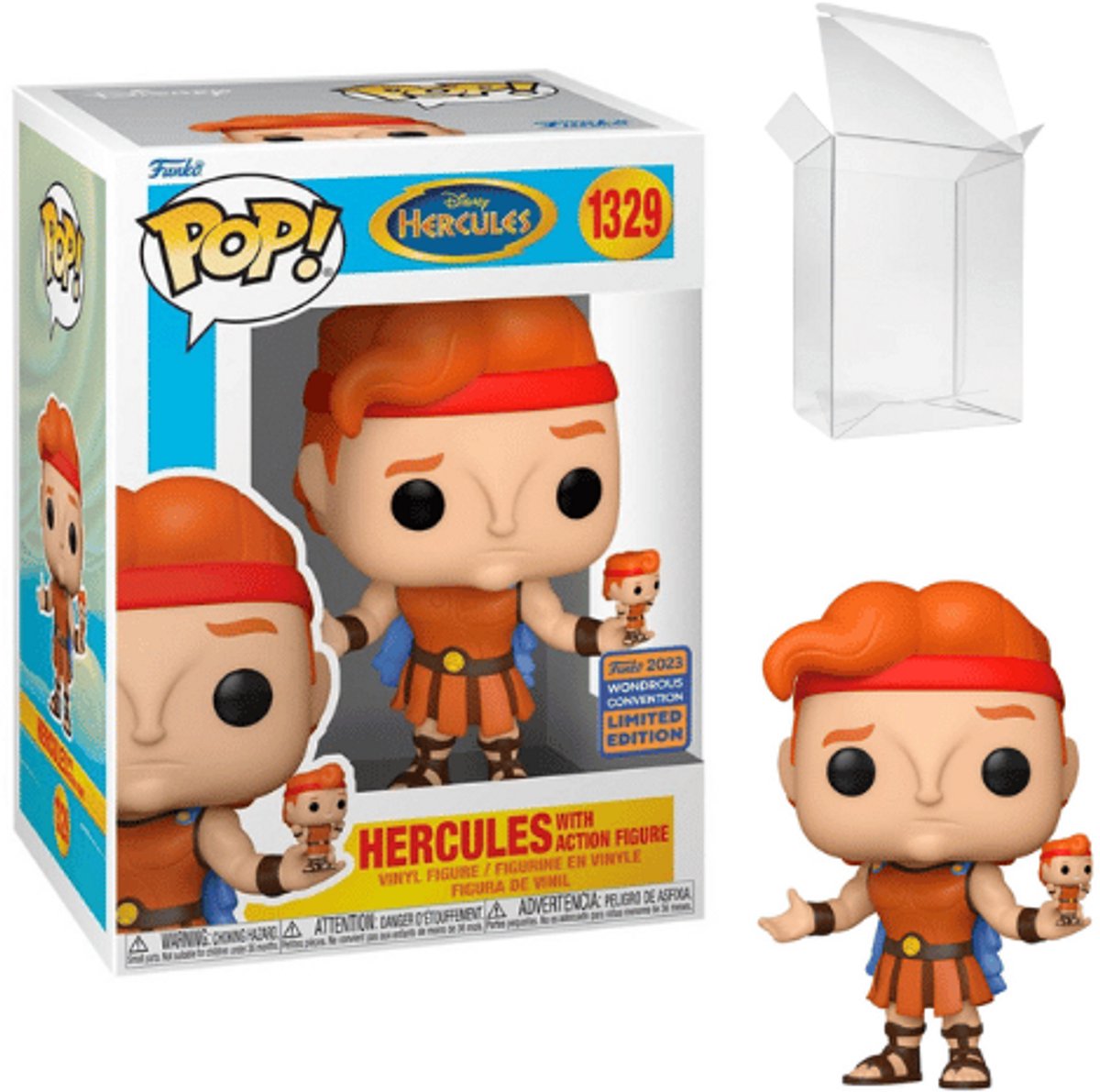 Funko Hercules - POP! Disney Hercules With Action Figure 9 cm Verzamelfiguur - Multicolours