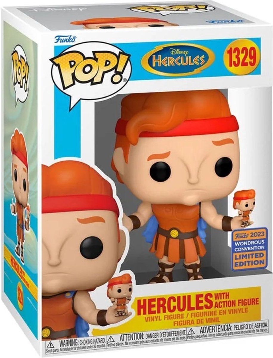 Funko Hercules - POP! Disney Hercules With Action Figure 9 cm Verzamelfiguur - Multicolours