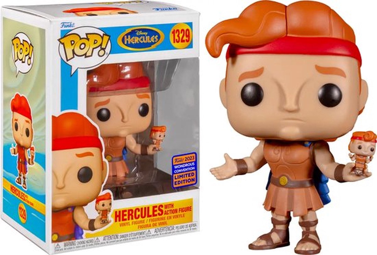 Funko Hercules - POP! Disney Hercules With Action Figure 9 cm Verzamelfiguur - Multicolours
