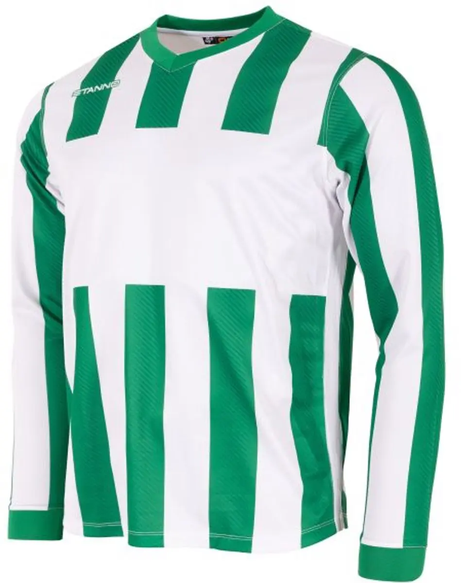 Stanno Aspire Long Sleeve Shirt - S - Groen/Wit