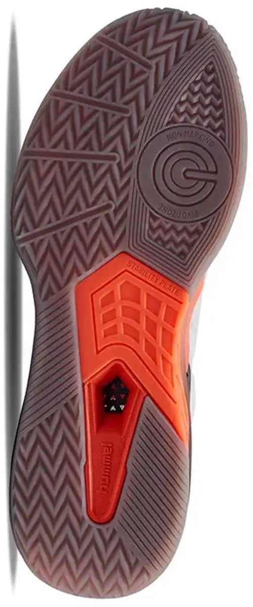 Hummel Hb Powerstrike Pro Handbalschoenen 44 - Black/Orange