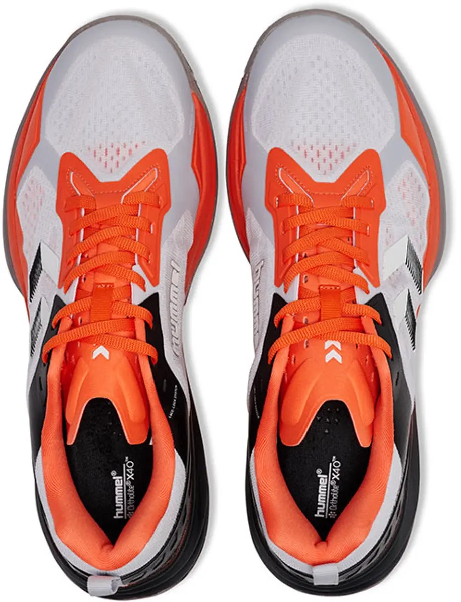 Hummel Hb Powerstrike Pro Handbalschoenen 44 - Black/Orange