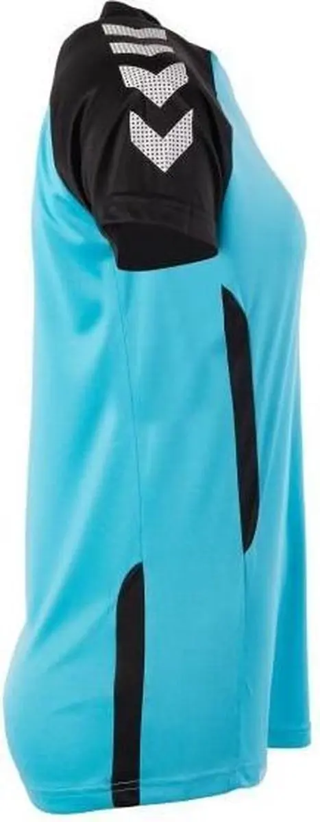 hummel Aarhus Sportshirt Dames L - Blauw - afbeelding 6 van 6