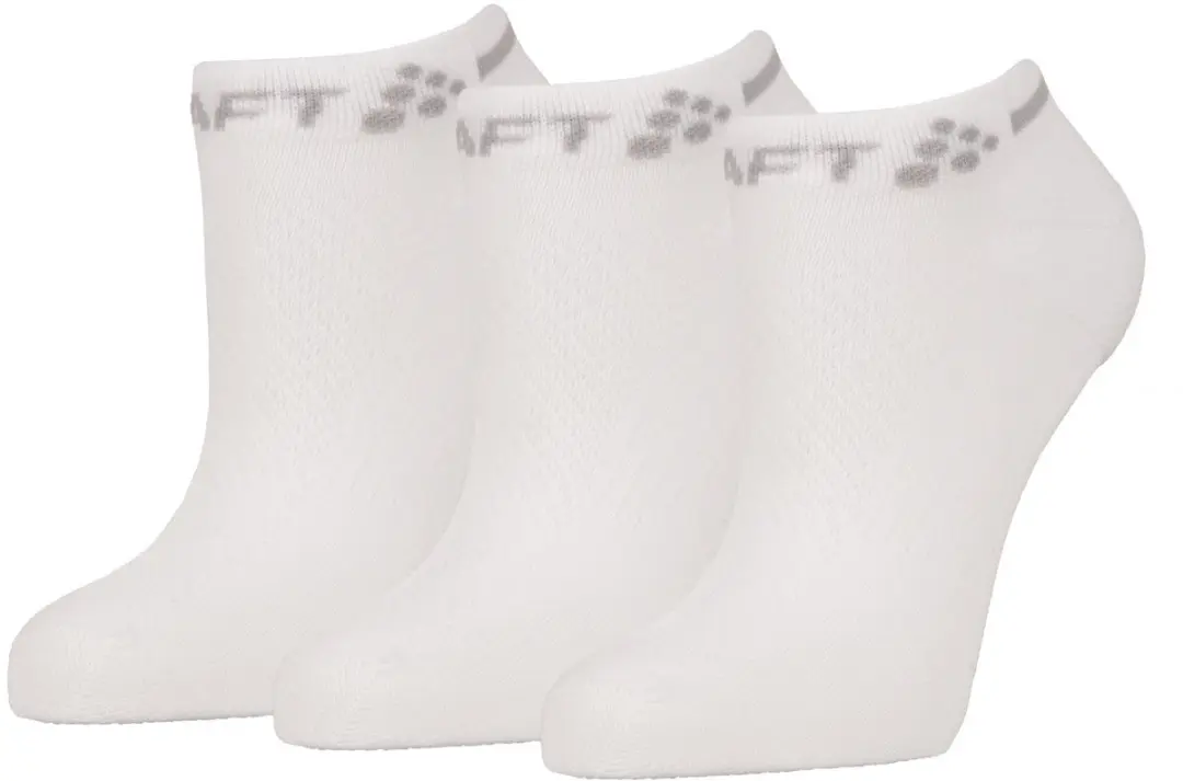Craft Active Shaftless Sock 3-pack Wit
