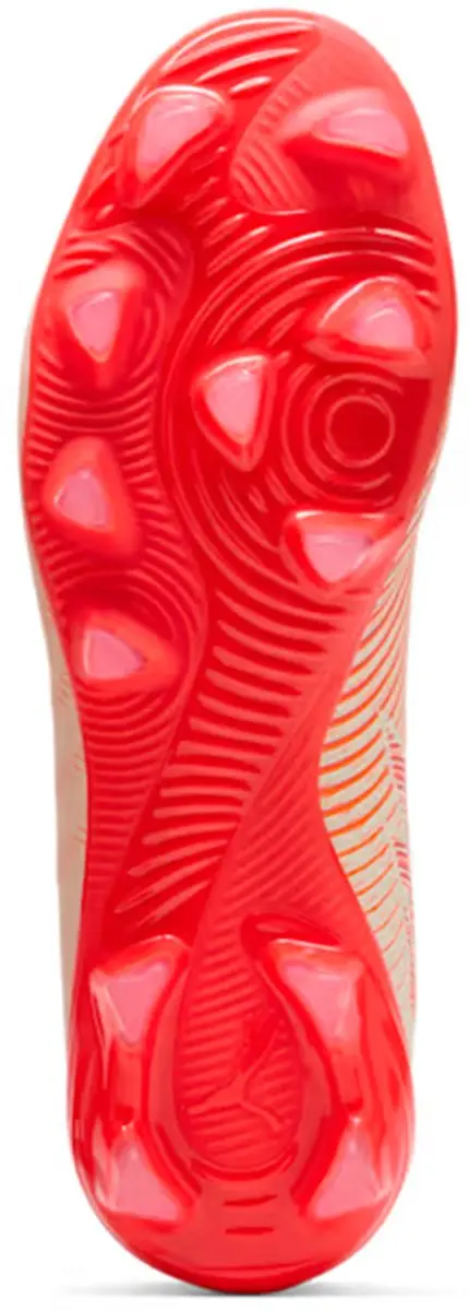 PUMA Future 9 Play FG/AG Sportschoenen - 40 - Sugared Almond/Wit/Rood/Zwart - afbeelding 6 van 6