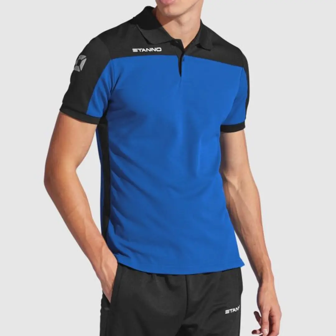Stanno Pride Polo L - Blauw/Zwart