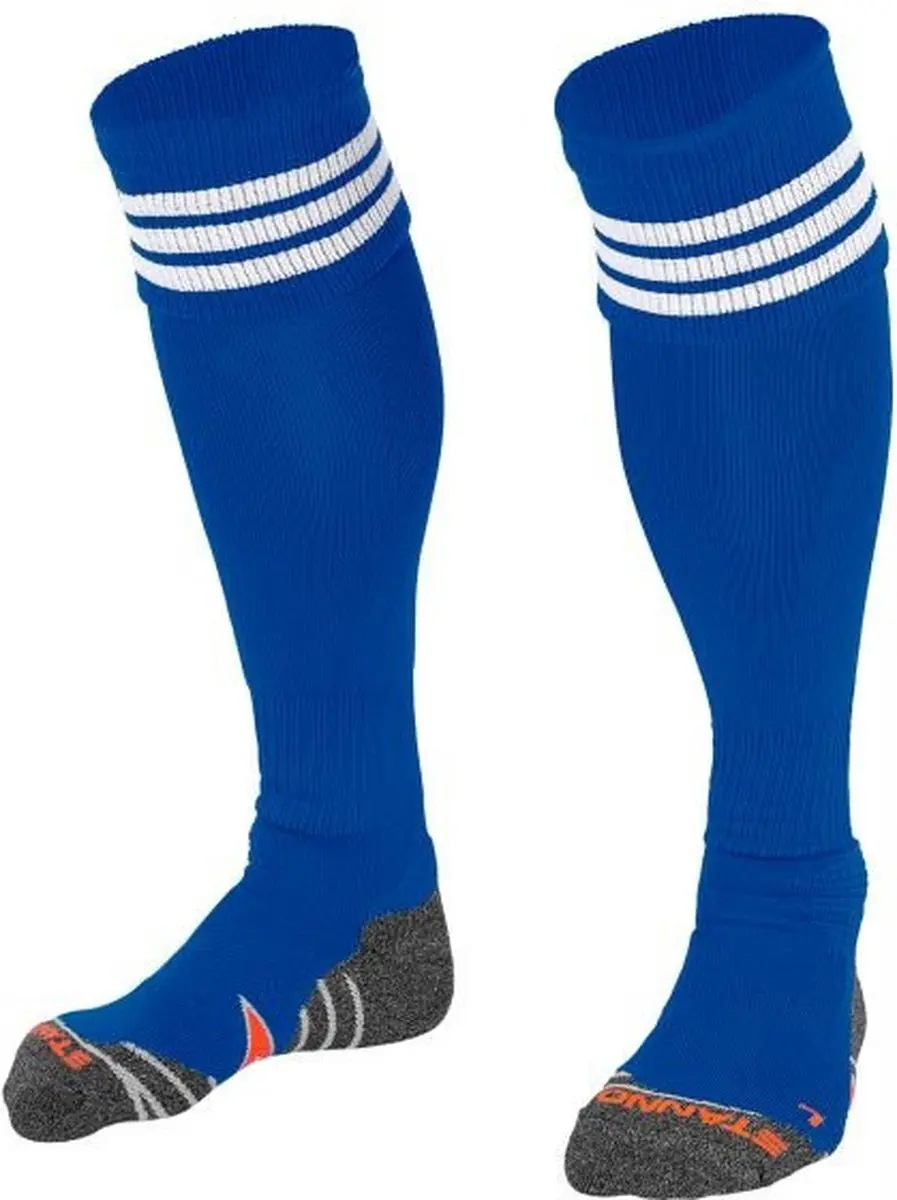 Stanno Ring Voetbalsokken 45-48 - Blauw/Wit