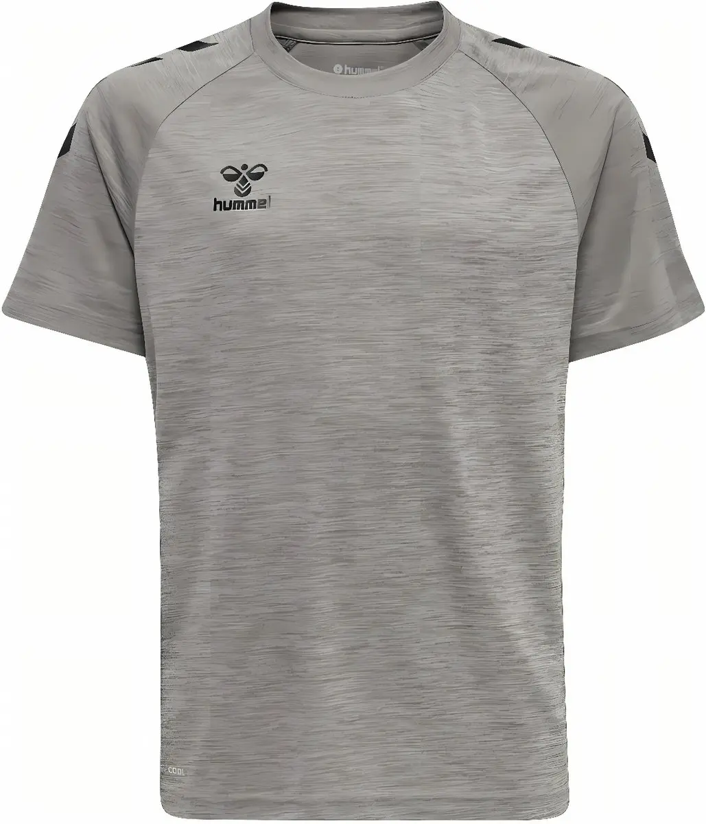 Hummel Hmlcore Xk Core Poly Tee S/S Kindersportshirt - 152 - Grijs