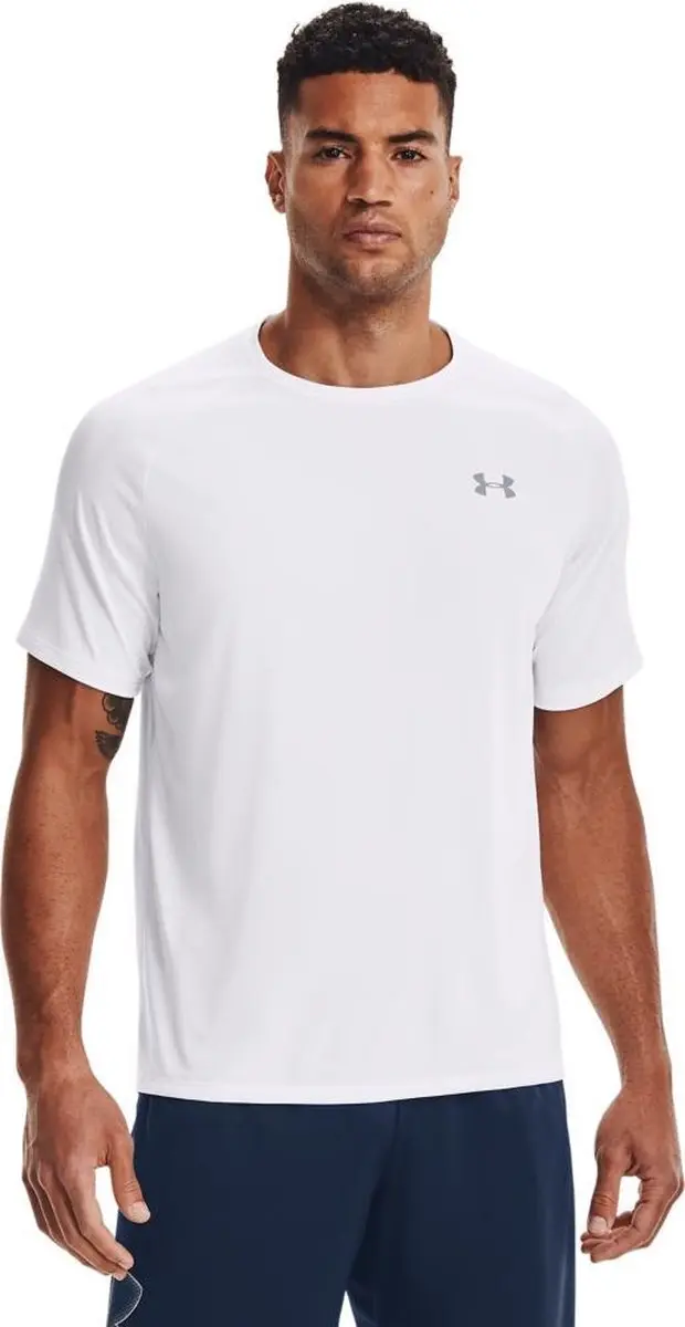 Under Armour UA Tech 2.0 SS Tee Heren Sportshirt - Wit - afbeelding 6 van 6