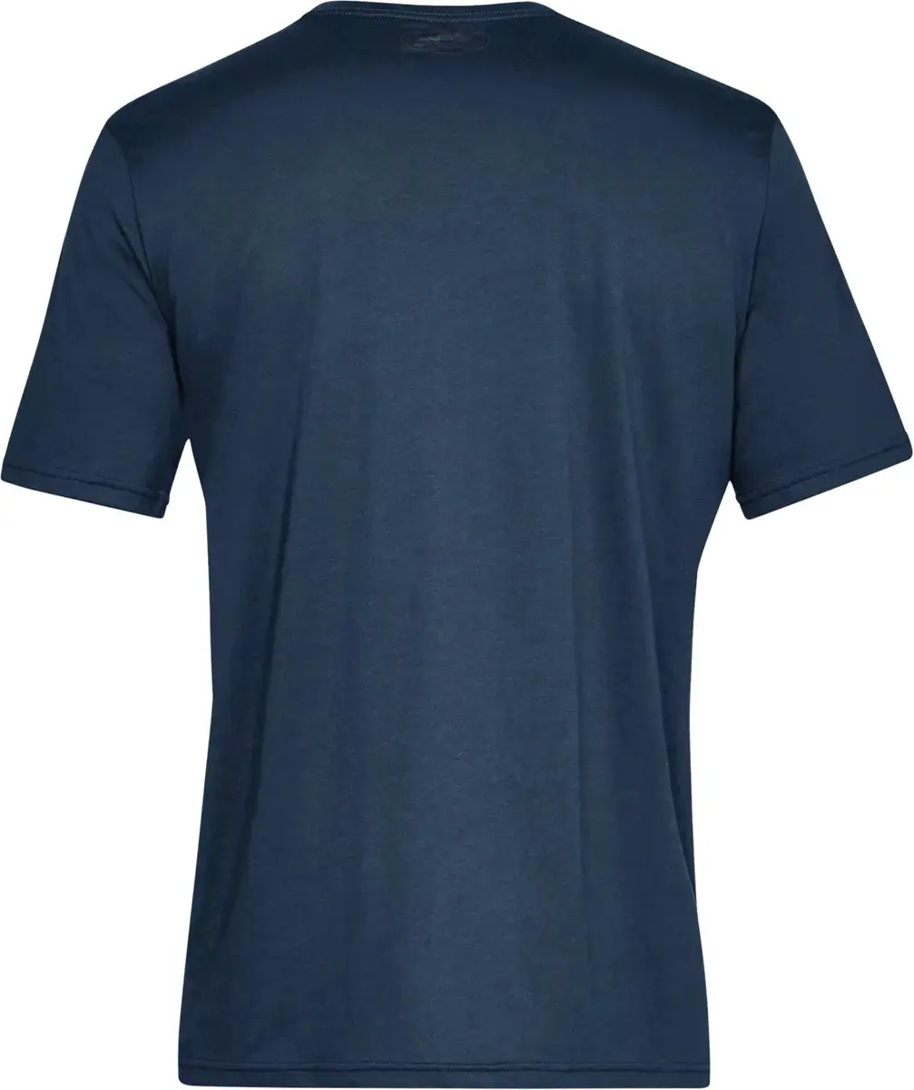 Under Armour UA M Sportstyle LC SS-Blu Heren Sportshirt - Zwart