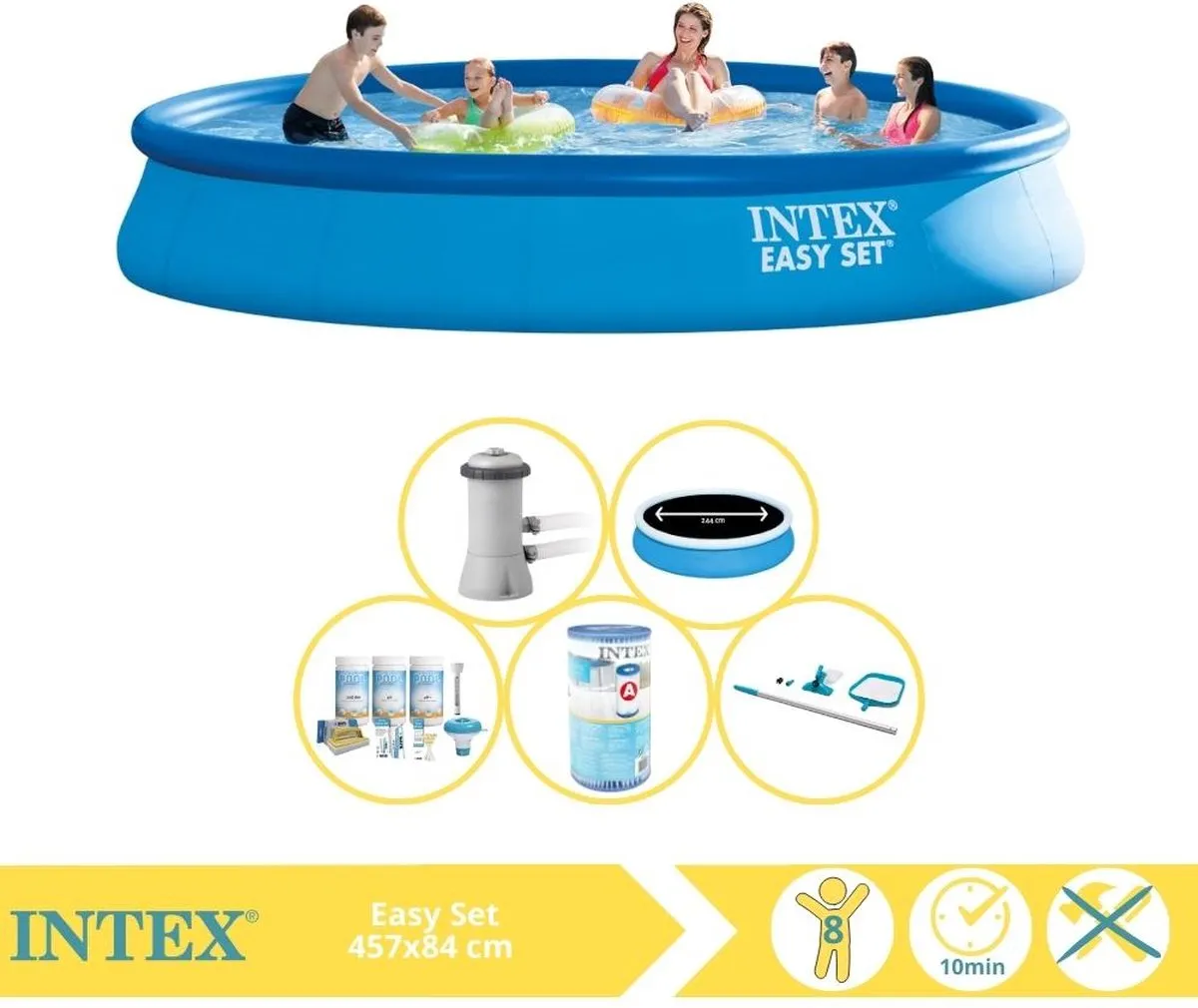 Intex Easy Set Zwembad 457x84cm