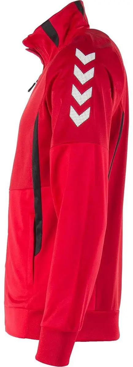 Hummel Authentic Poly FZ Sportvest - Rood