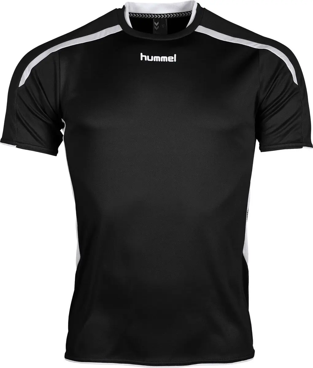 Hummel Preston Sportshirt Unisex M - Zwart