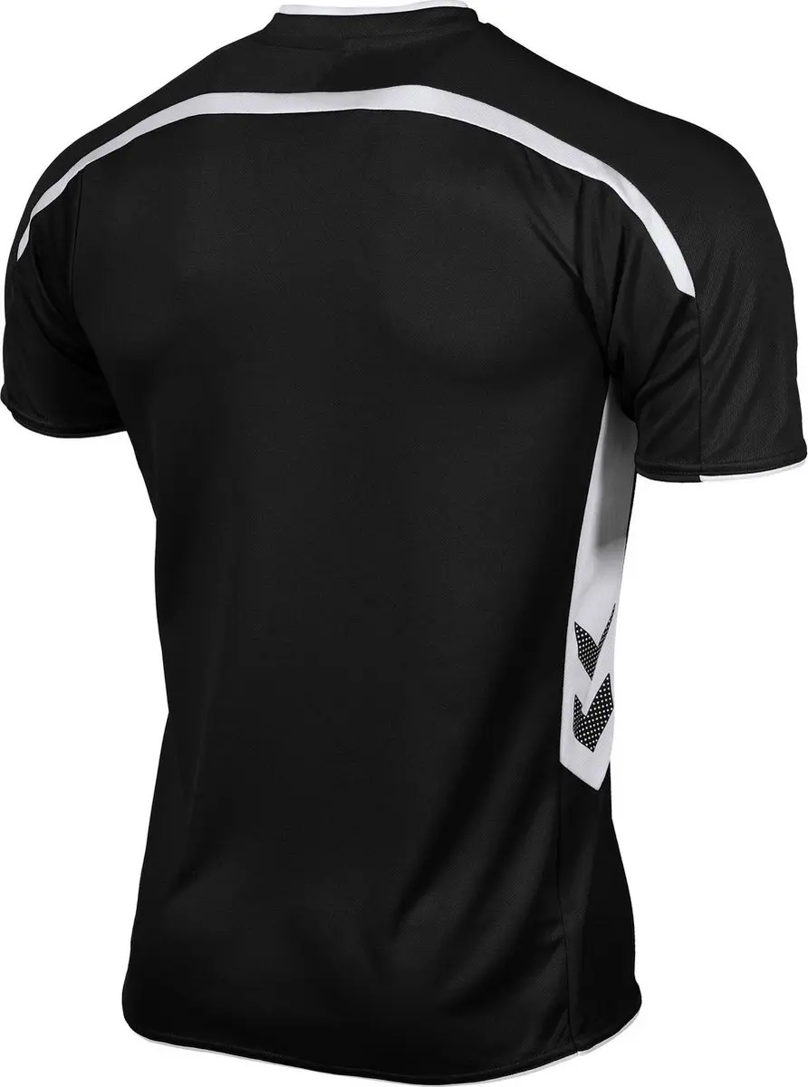 Hummel Preston Sportshirt Unisex M - Zwart