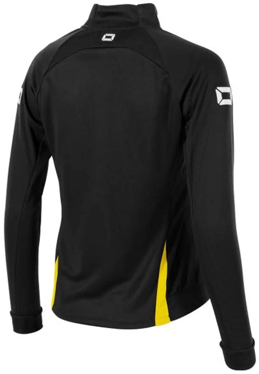 Stanno Stadio Full Zip Top Dames - Maat M - Zwart/Geel