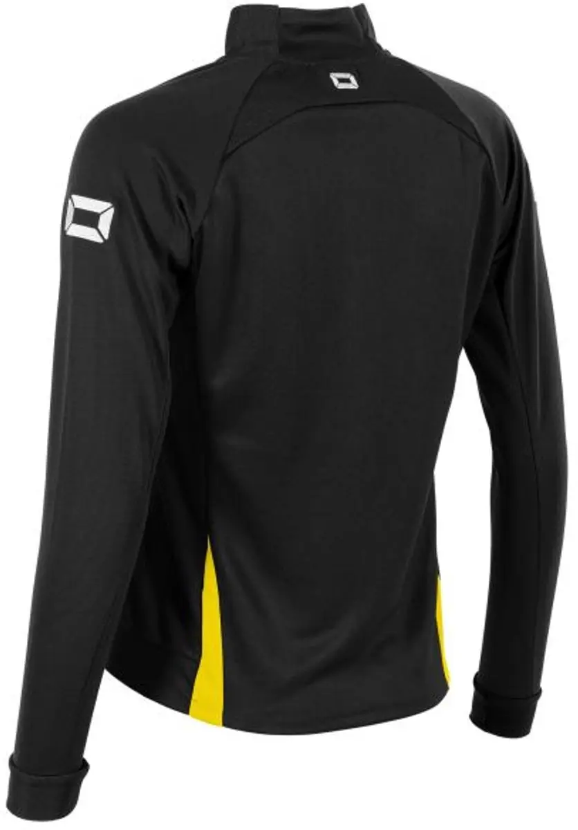 Stanno Stadio Full Zip Top Dames - Maat M - Zwart/Geel