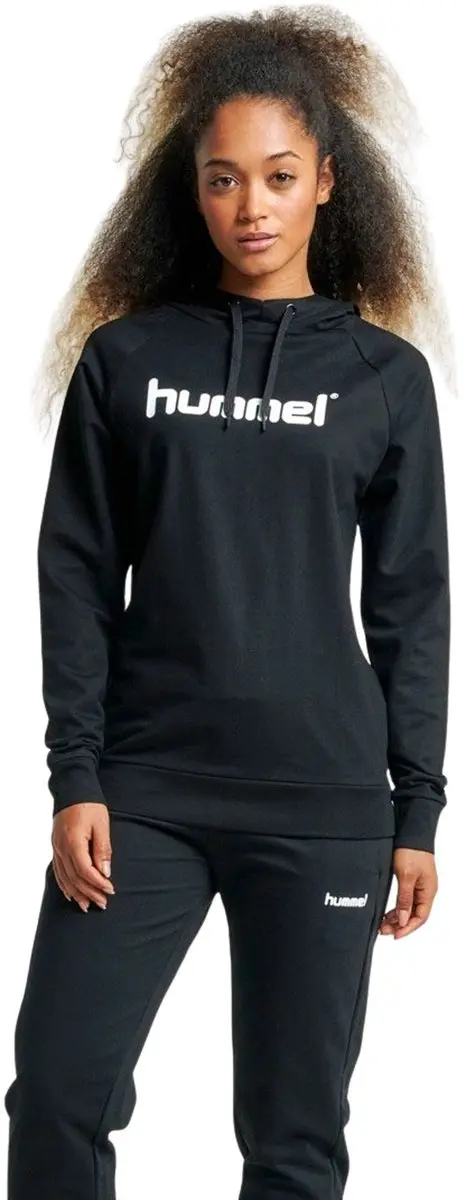 Hummel Go Cotton Logo Hoodie - XXL - Zwart