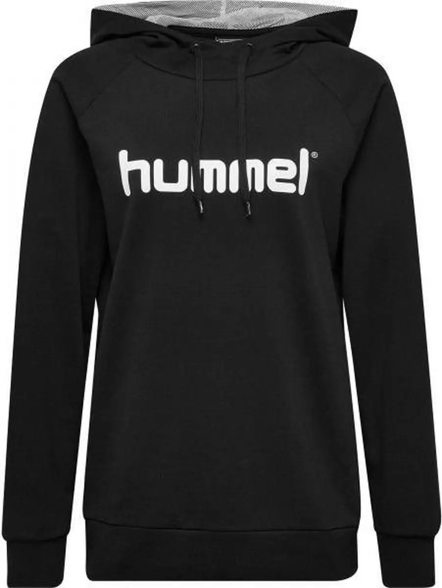 Hummel Go Cotton Logo Hoodie - XXL - Zwart - afbeelding 6 van 6