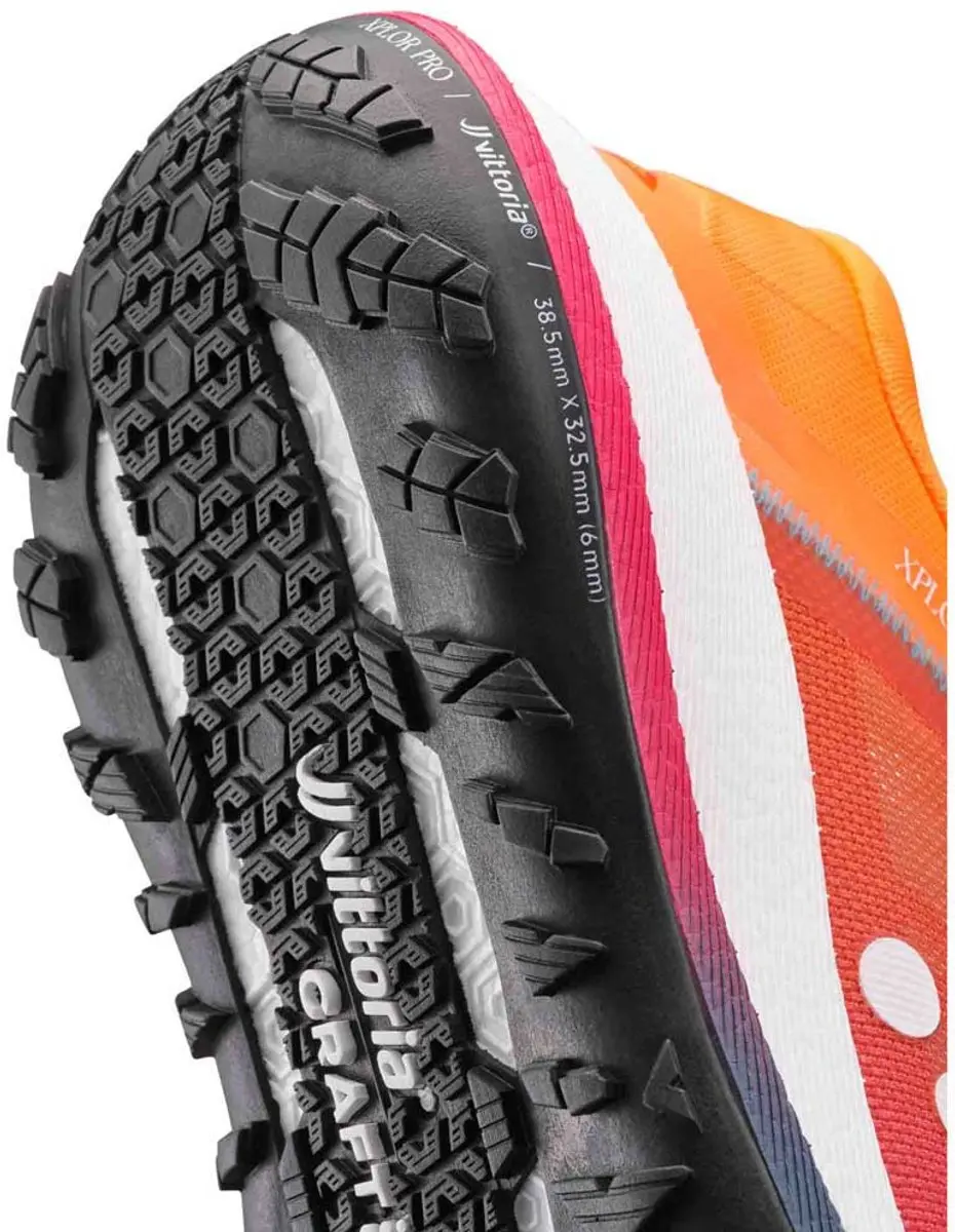 Craft Xplor Pro Trailschoenen - EU 40 - Rood/Oranje