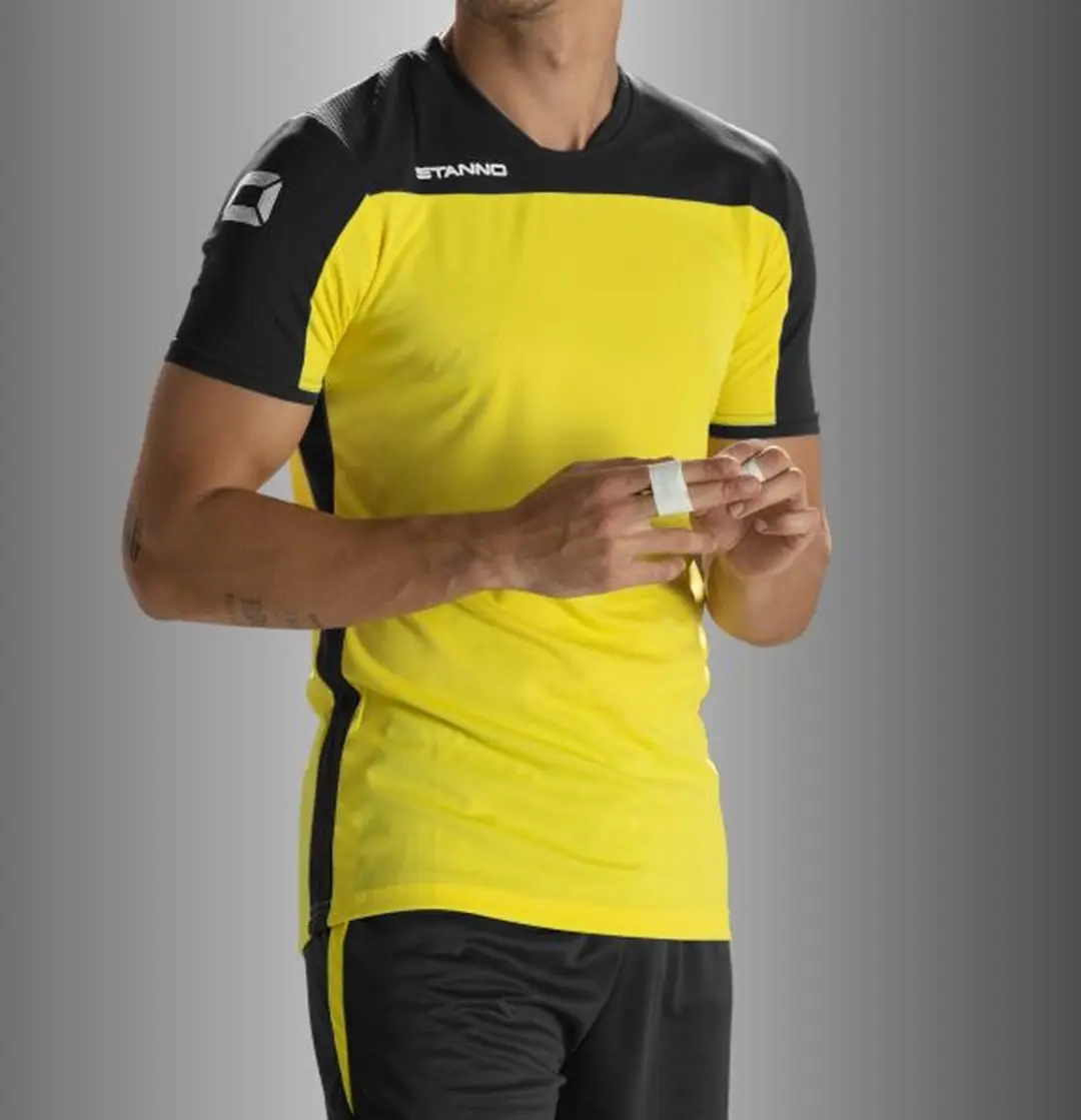 Stanno Pride Shirt 164 - Geel/Zwart - afbeelding 6 van 6