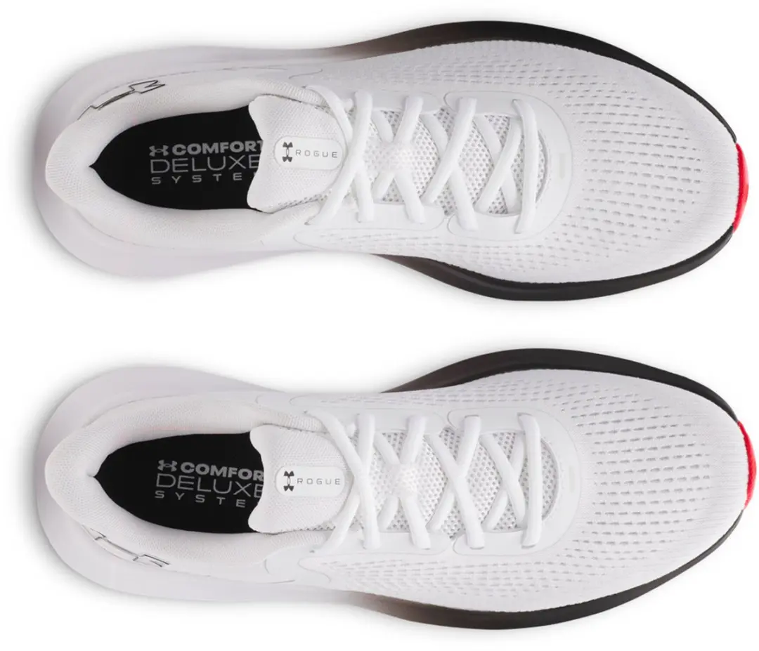 Under Armour Charged Rogue 5 Trainingsschoenen - Heren - Witte/Rode